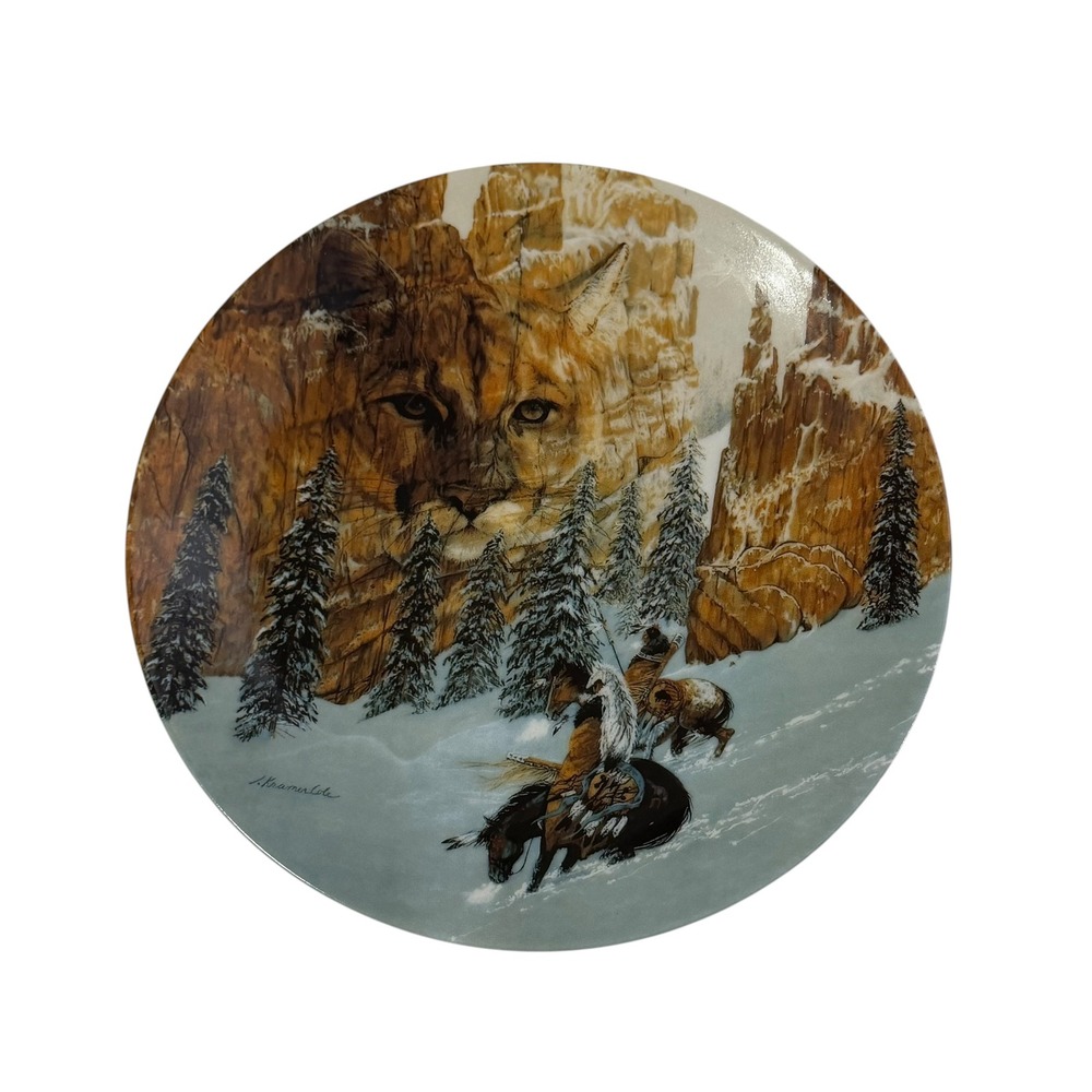 WS George Canyon of the Cat Julie Kramer Cole Faces of Nature Plate 1992 6394K